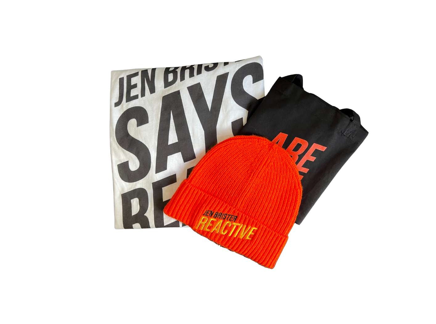 Jen Brister Says React T-shirt Bundle