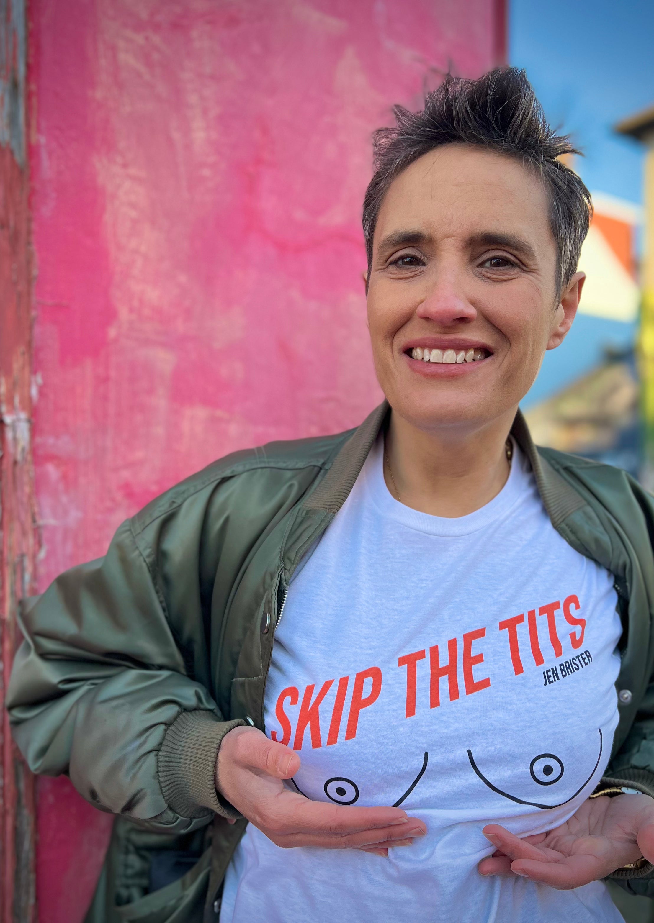 Skip The Tits t-shirt